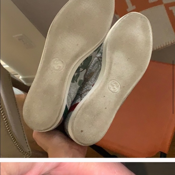 🤩GUCCI SNEAKERS ❤️💚 - Picture 7 of 8